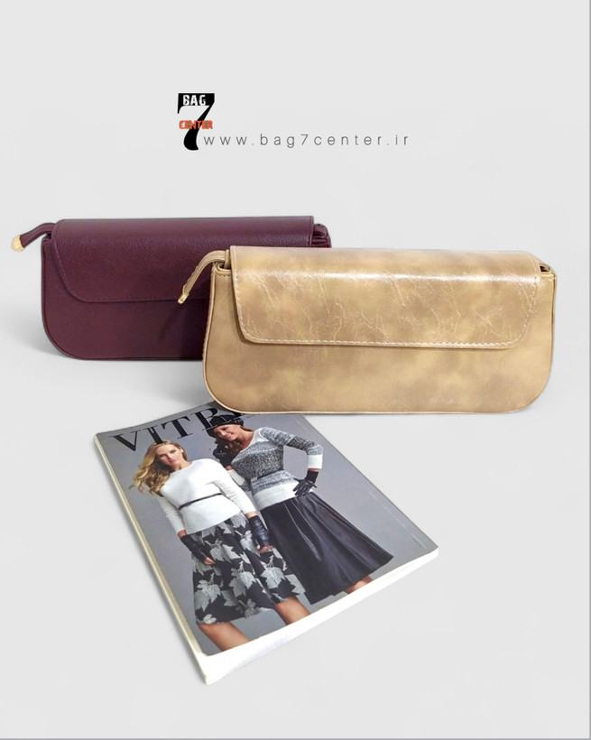 کیف دوشی کوچک بند کوتاه رنگ کرم