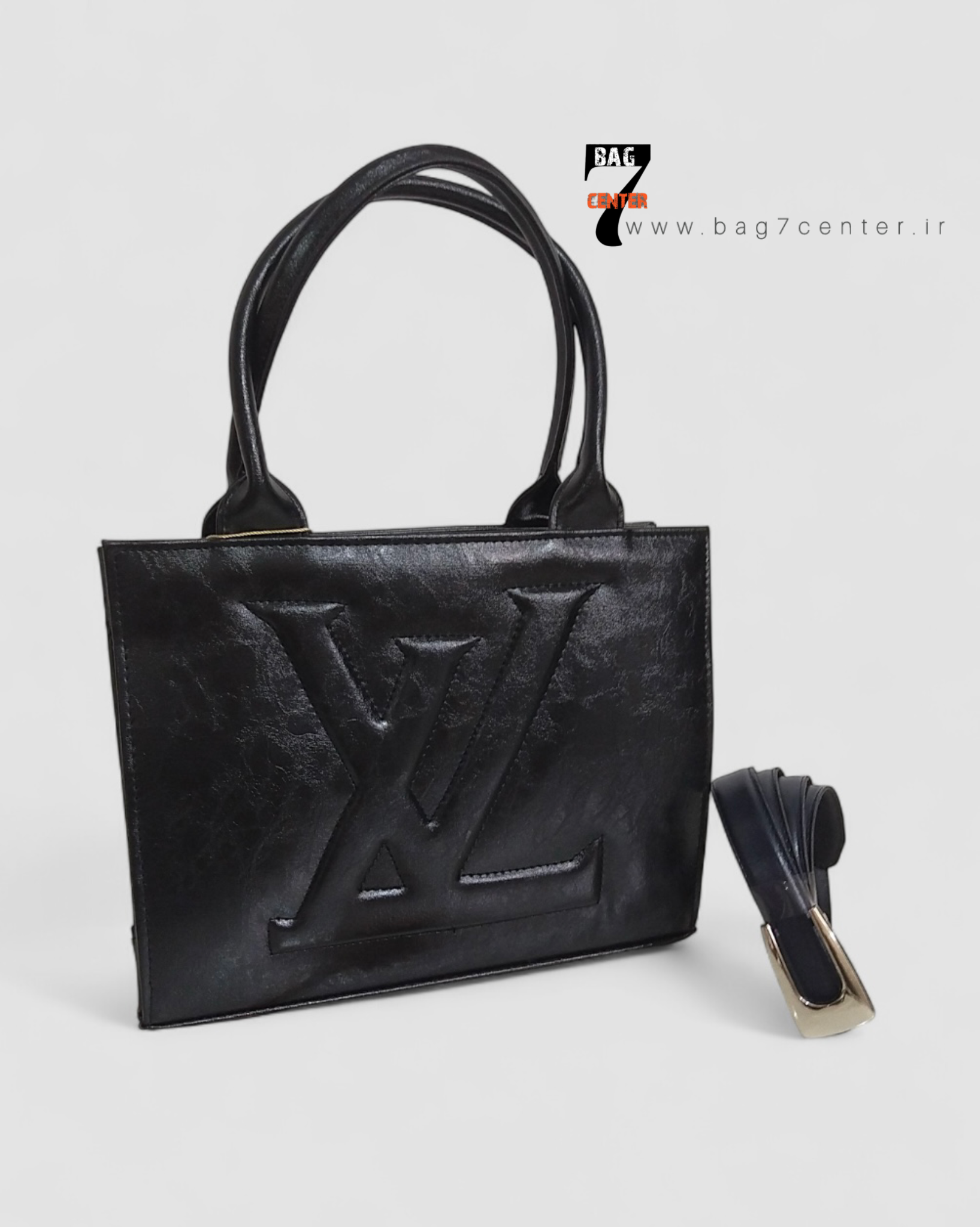 کیف چرم مشکی خاص و شیک