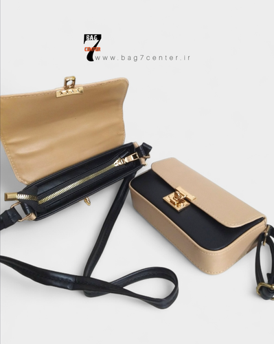 کیف دخترانه دوشی چرم با بند قابل تنظیم