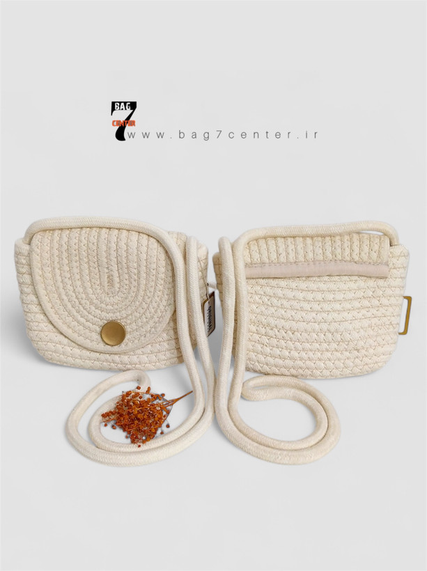 کیف دخترانه کنفی ساده