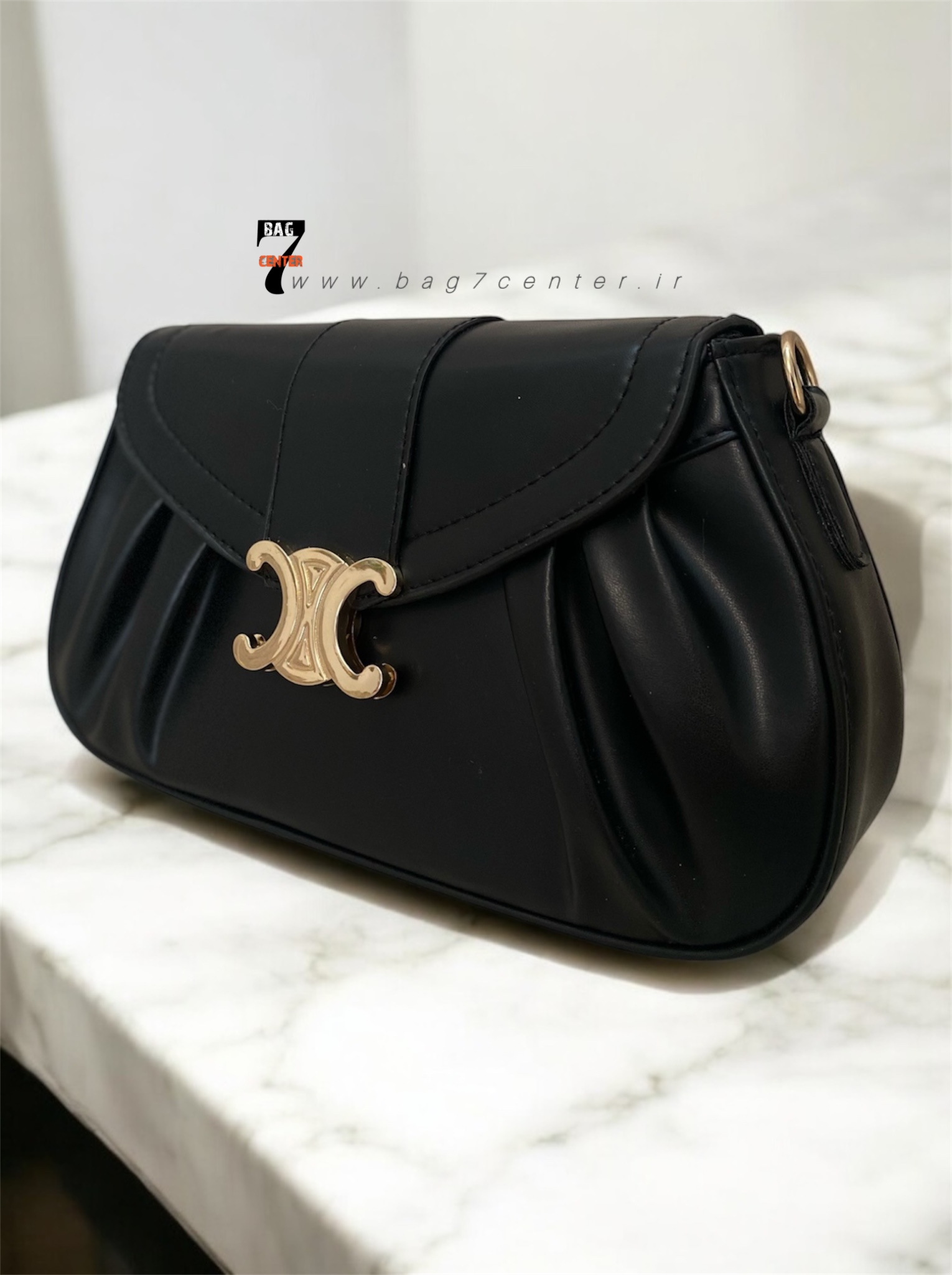 کیف دستی مجلسی زنانه مشکی