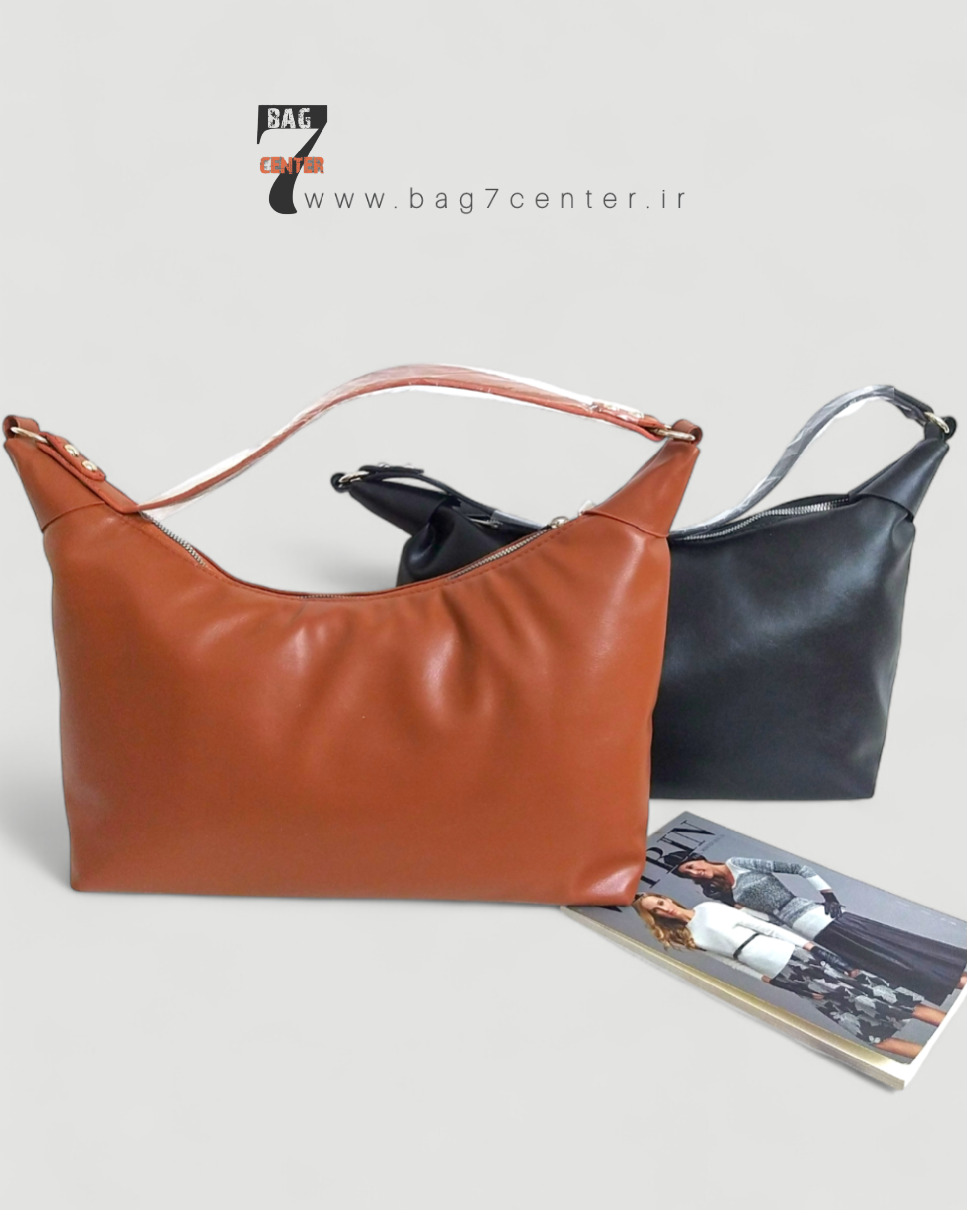 کیف چرم زنانه بند کوتاه دوشی