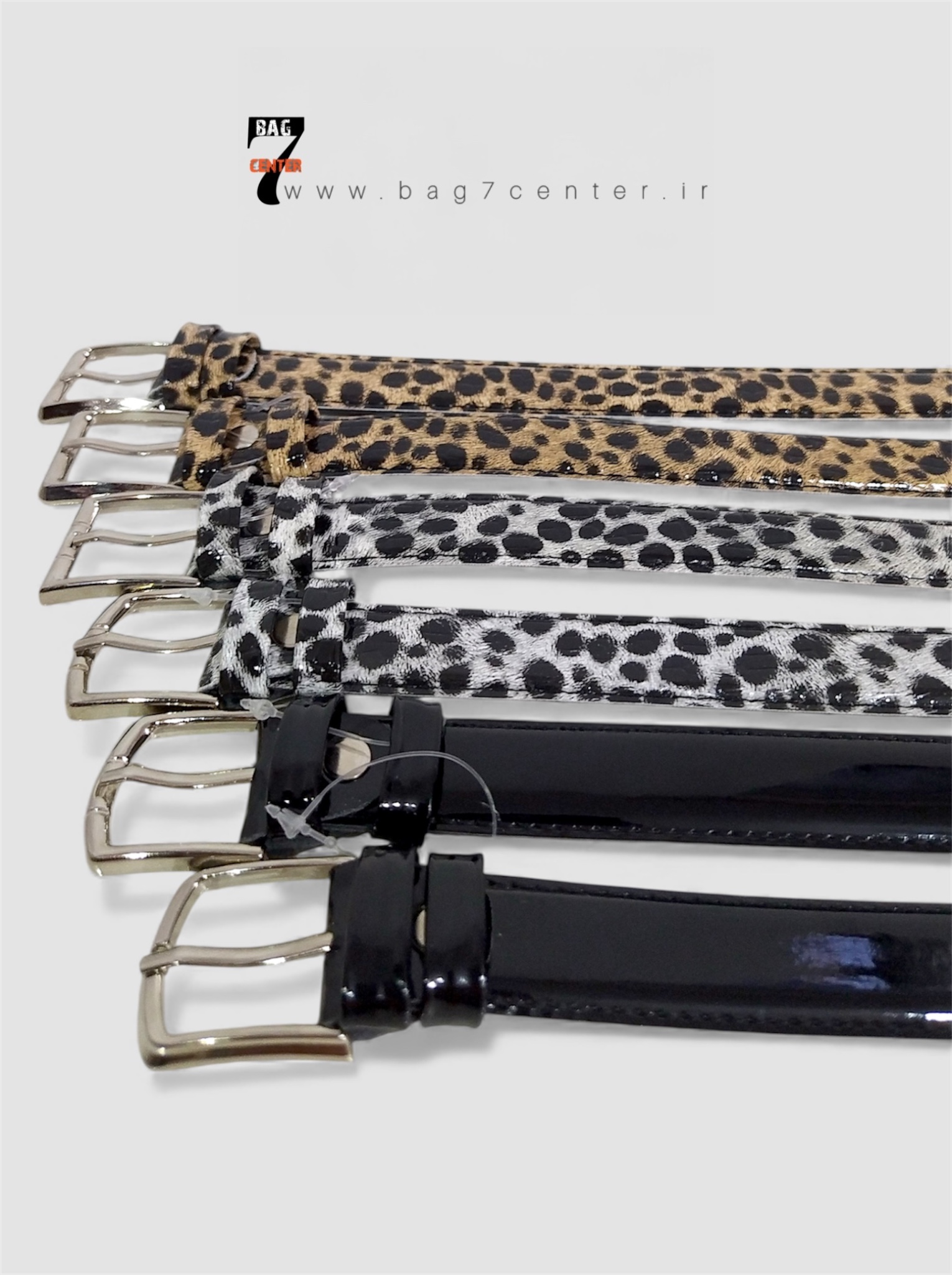 کمربند دخترانه دور دوخت ورنی