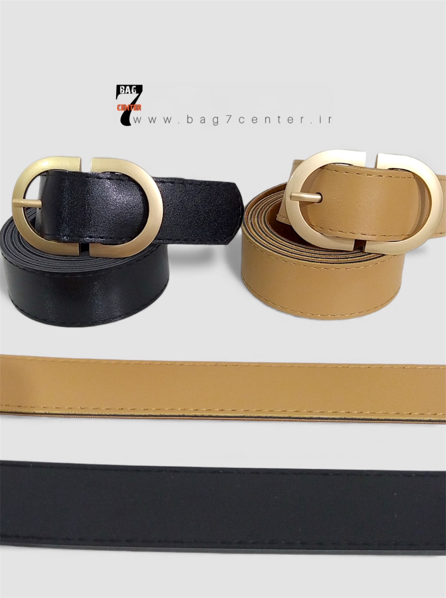 کمربند زنانه سگک طلایی برای لباس مجلسی