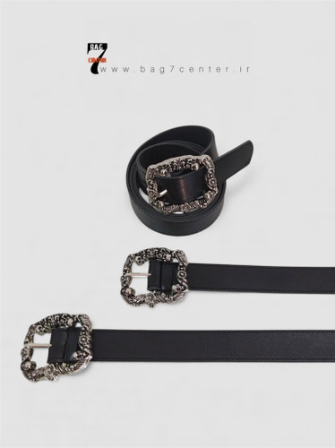 کمربند زنانه فشن سگک اسکلت