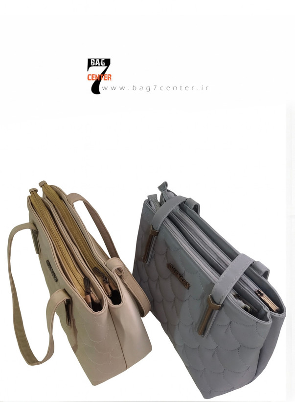 کیف زنانه جادار دو زیپ کیفیت عالی و جادار